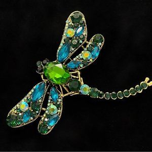 ✨Stunning Dragonfly Rhinestones Brooch